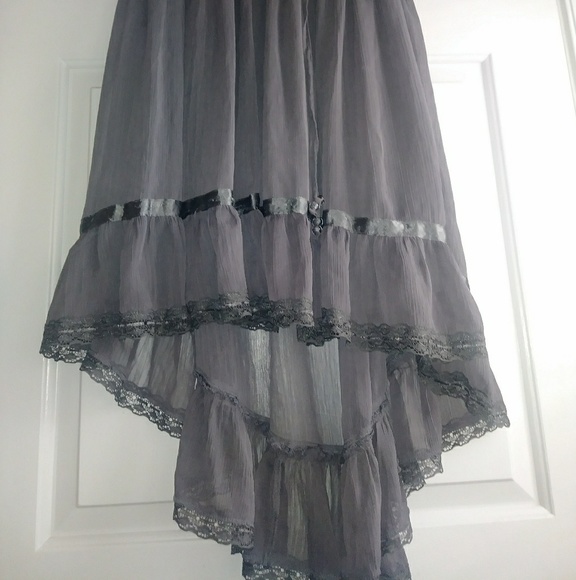 Dresses & Skirts - Grey flowy dress/skirt